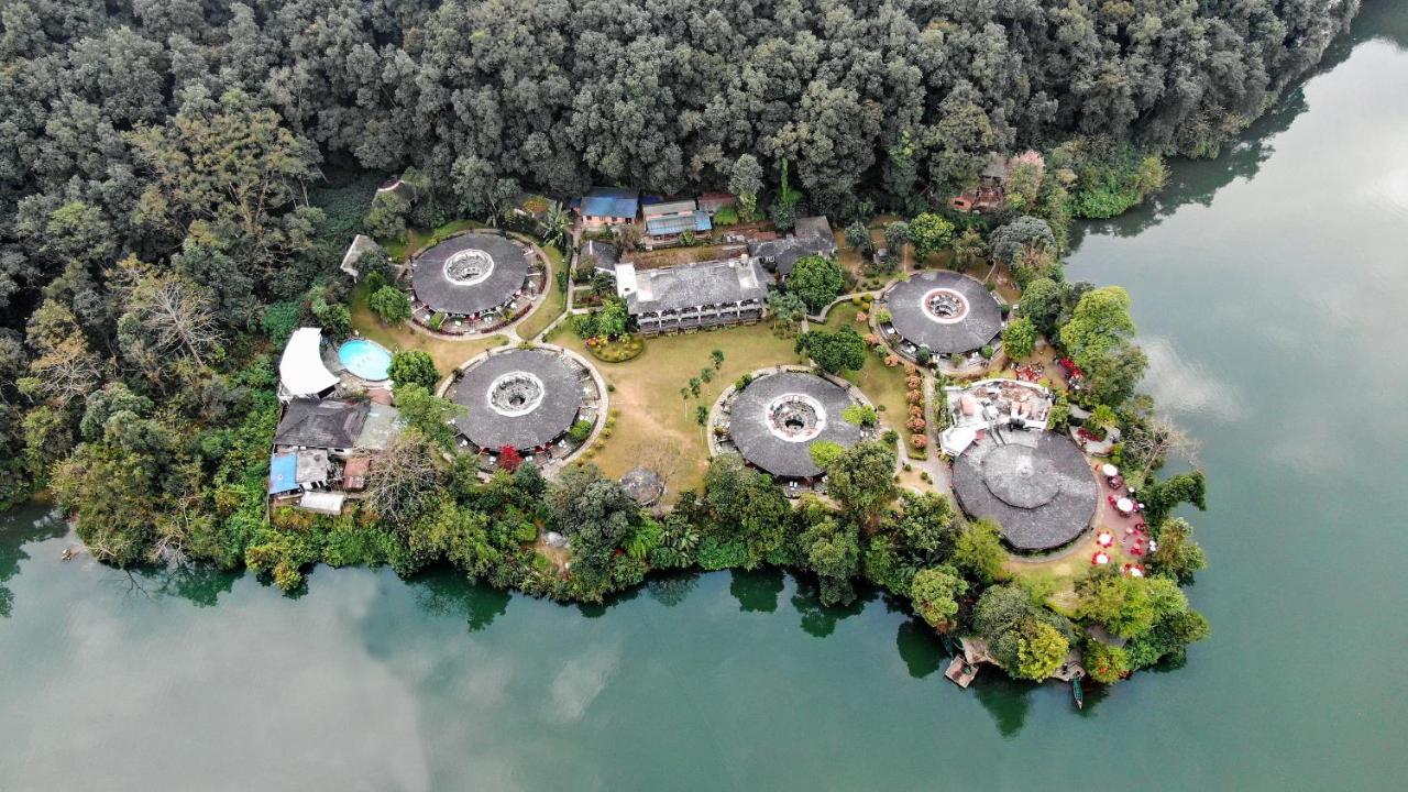 鱼尾小屋旅馆 博卡拉 外观 照片